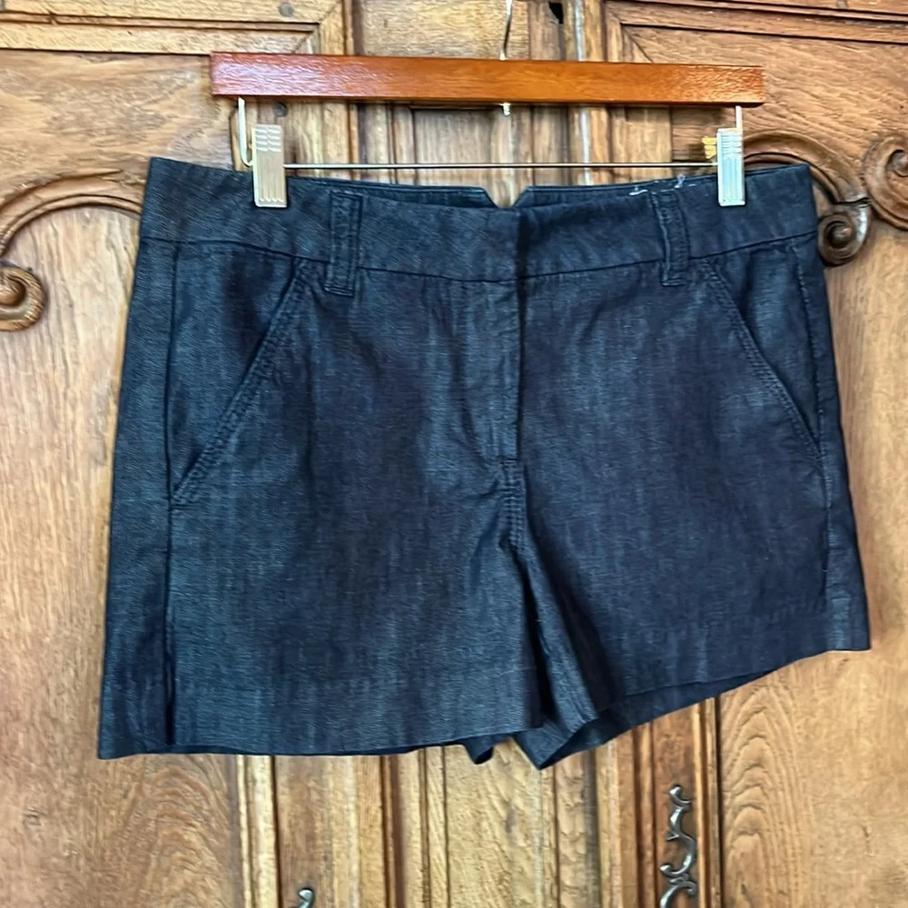 LOFT Dark Denim Casual Shorts